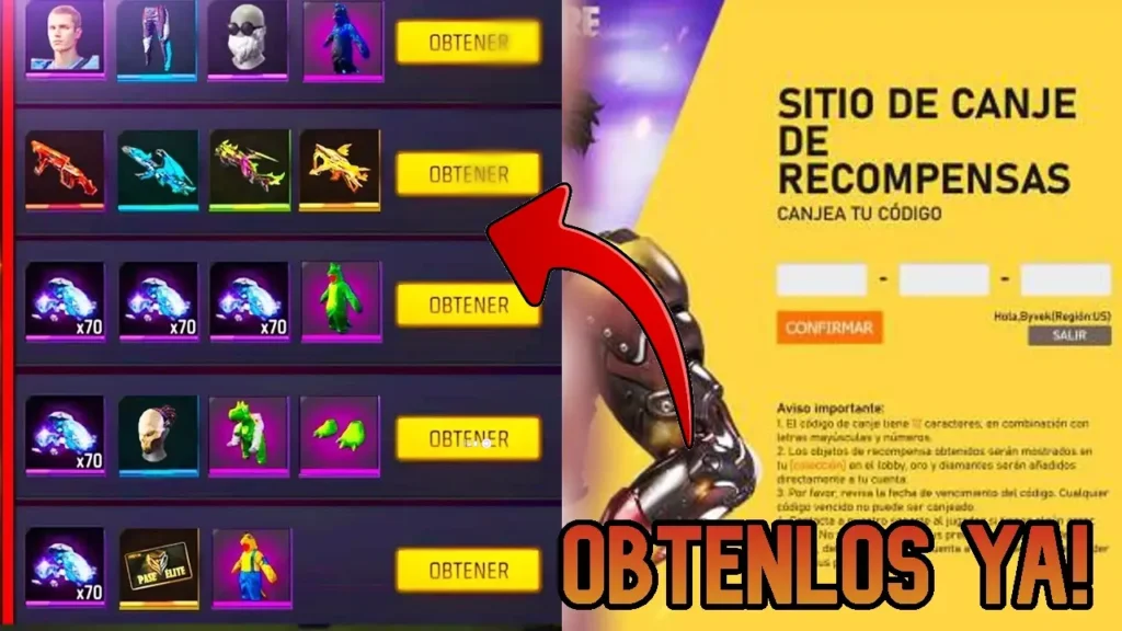 cual es el codigo mas reciente de free fire descubre aqui las ultimas recompensas