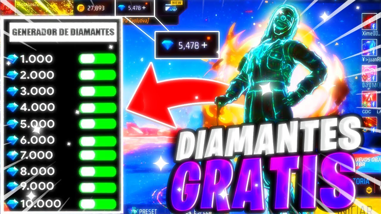 descubre codigos gratuitos para obtener diamantes en free fire facil y rapido