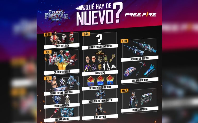 descubre los eventos especiales de este mes en free fire y no te pierdas ninguna recompensa
