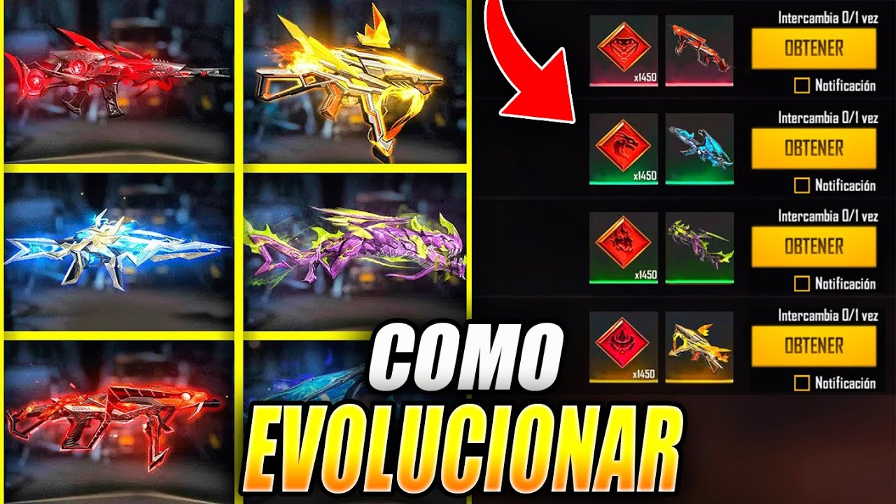 donde puedo encontrar un generador de armas evolutivas para free fire