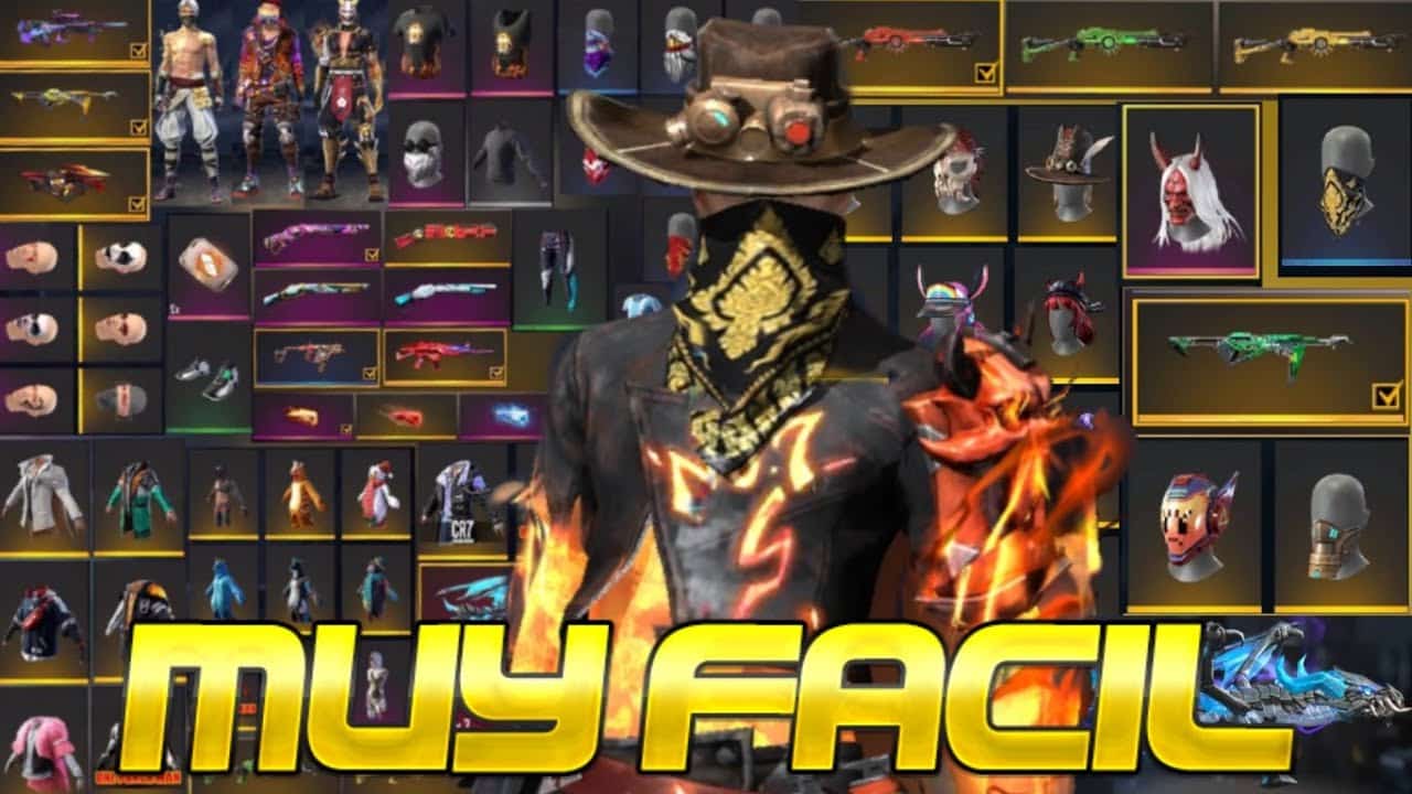 que son las cuentas chetadas en free fire y como obtener una facilmente
